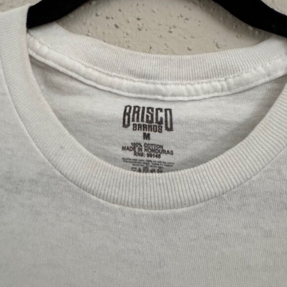 Camiseta Blanca con Estampado Floral (White Graphic Tee with Floral Print) - Picture 3 of 3